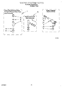 WATER SYSTEM Diagram and Parts List for RAS8445KQ0  Roper Washer