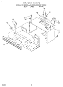 Part Location Diagram of 4359376 Whirlpool COVER-PLT