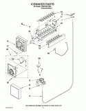 Part Location Diagram of W10141596 Whirlpool SCREW