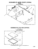 ROTISSERIE RCK892 , GRIDDLE RCK884 Diagram and Parts List for RS576PXP1  Whirlpool Range