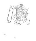TUB Diagram and Parts List for DU1800XP3  Whirlpool Dishwasher