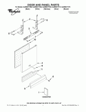 Part Location Diagram of W10369028 Whirlpool Access Panel - Bisque