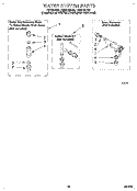 WATER SYSTEM Diagram and Parts List for LSR6132DZ0  Whirlpool Washer