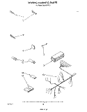 WIRING HARNESS Diagram and Parts List for DU9200XT3  Whirlpool Dishwasher