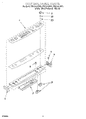 CONTROL PANEL, OPTIONAL Diagram and Parts List for KERC600HBT0  KitchenAid Range