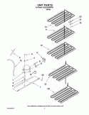 UNIT PARTS Diagram and Parts List for AQU2024BRW03  Amana Freezer