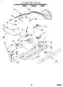 CONTROL Diagram and Parts List for KSRP25QDWH02  KitchenAid Refrigerator