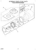 SECTION Diagram and Parts List for KIRD802XSS2  KitchenAid Range Hood