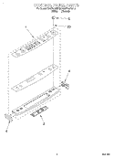 Part Location Diagram of 9751886 Whirlpool PANL-CNTRL