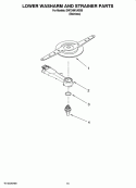 Part Location Diagram of W10082830 Whirlpool ARM-SPRAY