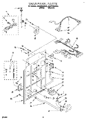 Part Location Diagram of 3347824 Whirlpool BRACKET