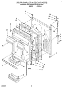 Part Location Diagram of LIT2166579 Whirlpool Use & Care Guide