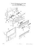 MAIN TOP Diagram and Parts List for 2326W0A  Roper Range