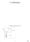 MISCELLANEOUS Diagram and Parts List for LLC8244DQ0  Whirlpool Washer