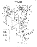SECTION Diagram and Parts List for GLE7900XMW1  Whirlpool Dryer