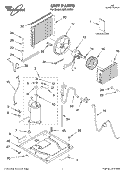 Part Location Diagram of 4389161 Whirlpool COMPRESSOR