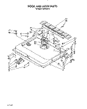 Part Location Diagram of 4162019 Whirlpool GASKET
