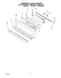 CONTROL, LITERATURE Diagram and Parts List for KEMS378YBL0  KitchenAid Wall Oven