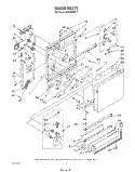 DOOR Diagram and Parts List for DU9000XR7  Whirlpool Dishwasher