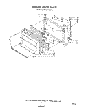 FREEZER DOOR Diagram and Parts List for ET16XK1MWR4  Whirlpool Refrigerator