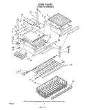 LINER , NOT ILLUSTRATED Diagram and Parts List for EB19ZKXRWR0  Whirlpool Refrigerator