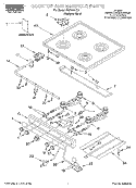 Part Location Diagram of 4363696 Whirlpool DISCONTINUED