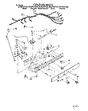 CONTROL Diagram and Parts List for ED25DWXTW05  Whirlpool Refrigerator