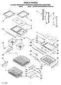 Part Location Diagram of 67001149 Whirlpool SHELF- REF