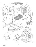 UNIT Diagram and Parts List for KSRS22KGBT02  KitchenAid Refrigerator