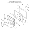 Part Location Diagram of 8170458 Whirlpool PANEL-EXT