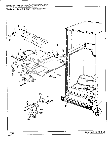 04 - Fresh Food Compartment Diagram and Parts List for RB21KA4AF  Whirlpool Refrigerator