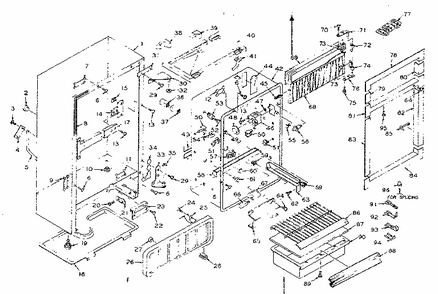 Part Location Diagram of 512058 Whirlpool Refrigerator liner