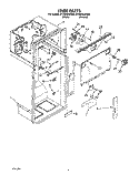LINER Diagram and Parts List for ET25PKXXN00  Whirlpool Refrigerator