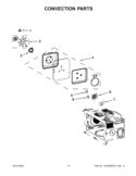 CONVECTION PARTS Diagram and Parts List for KHHC2090SSS3  KitchenAid Microwave