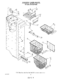 FREEZER LINER Diagram and Parts List for 3ED25DQXVN00  Whirlpool Refrigerator