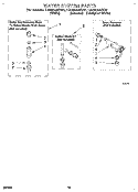 WATER SYSTEM Diagram and Parts List for LSN8244BN0  Whirlpool Washer