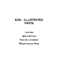 Optional parts (not included) Diagram and Parts List for WOD51EC7HS02  Whirlpool Wall Oven