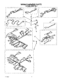 WIRING HARNESS Diagram and Parts List for KEBS277XBL3  KitchenAid Wall Oven
