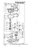 GEAR CASE Diagram and Parts List for LA6800XMW0  Whirlpool Washer
