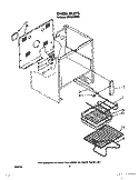 OPTIONAL Diagram and Parts List for RF3020XXN0  Whirlpool Range