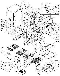 Refrigerator Cabinet Parts Diagram and Parts List for 106L13TDL-F  Kenmore Refrigerator