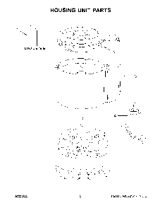 Housing Unit Parts Diagram and Parts List for KFC3516VB0  KitchenAid Food Processor