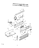 CONTROL PANEL Diagram and Parts List for 1093B3A  Roper Wall Oven
