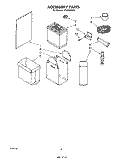 ACCESSORIES Diagram and Parts List for TF4500XRP3  Whirlpool Trash Compactor
