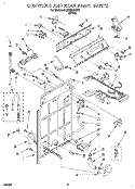 Part Location Diagram of WP3356464 Whirlpool Water Level Switch