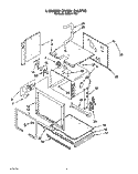 LOWER OVEN Diagram and Parts List for KEBI241YBL1  KitchenAid Wall Oven