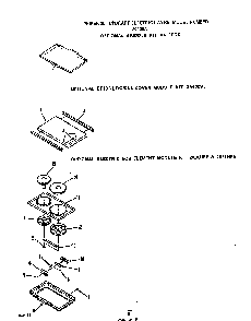 ^griddle Diagram and Parts List for 2492*0A  Roper Range