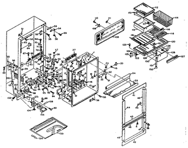 Part Location Diagram of 511979 Maytag Cabinet heater