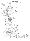 Part Location Diagram of 3184538 Whirlpool BASE