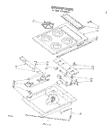 Part Location Diagram of 878288 Whirlpool Top, Main (Almond)